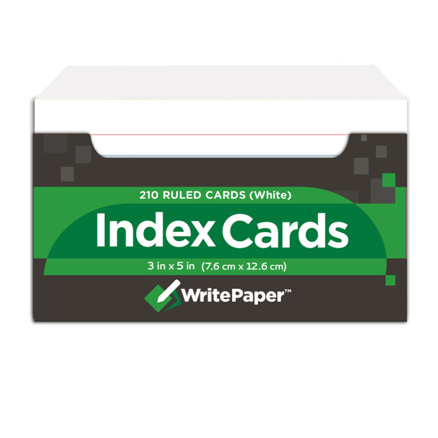 Kaiser (KAISA) Index Card American Index Cards Boxed Card Paper White Horizontal Line Pickle Paper 210