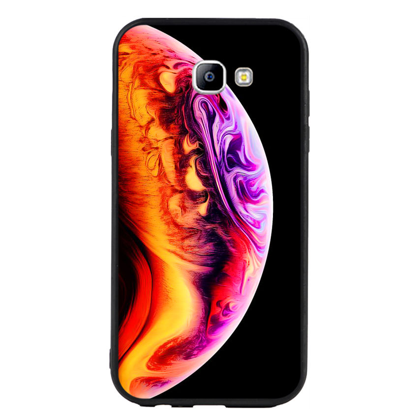 Ốp lưng viền TPU cho điện thoại Samsung Galaxy A7 2017 -Moon 06