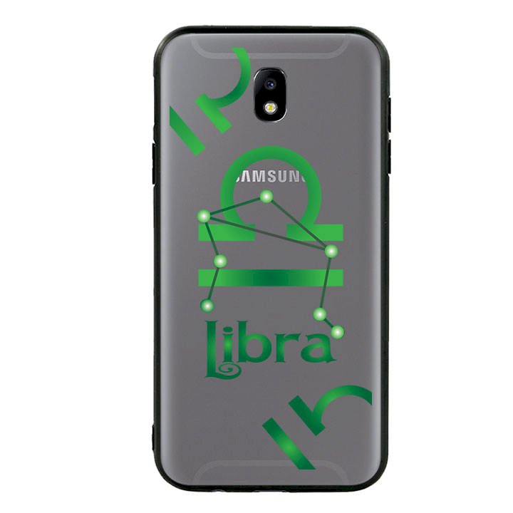 Ốp lưng cho điện thoại Samsung Galaxy J7 Pro viền TPU cho cung Thiên Bình - Libra