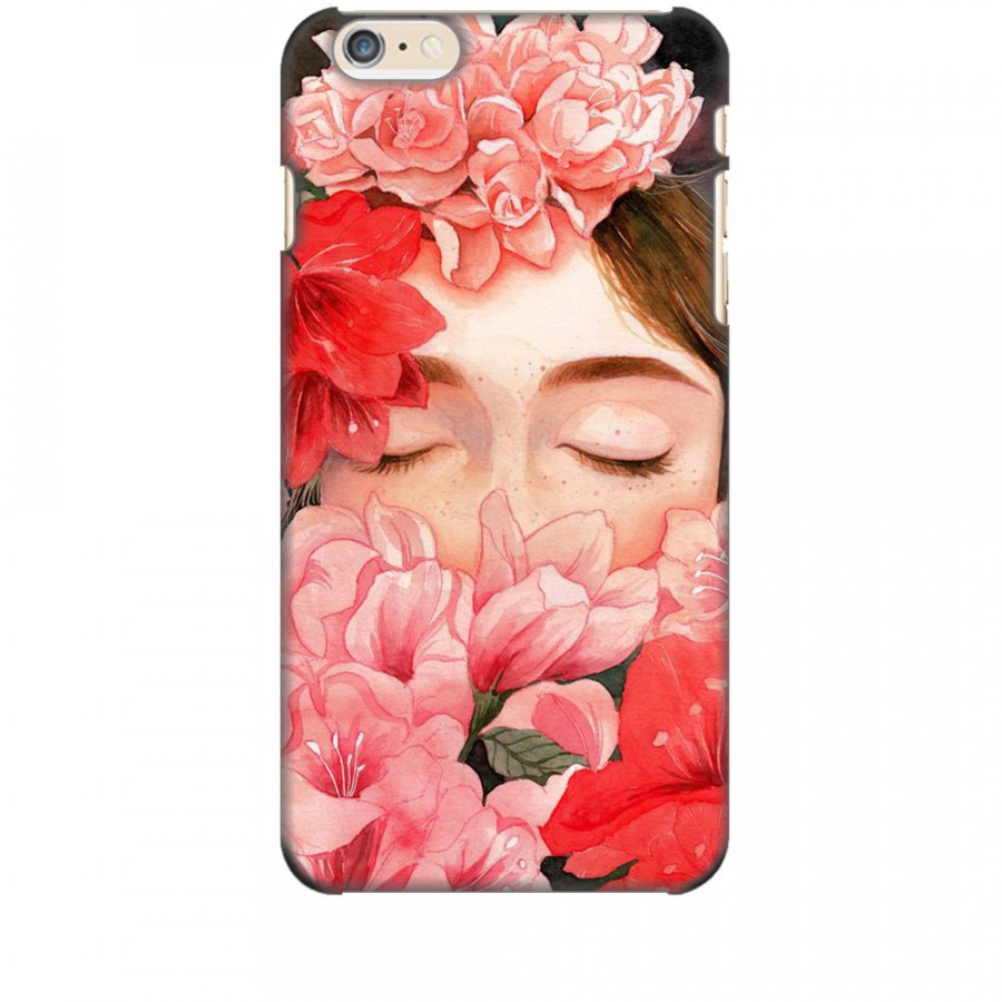 Ốp lưng dành cho điện thoại iPhone 6/6s - 7/8 - 6 Plus - Nàng Hoa