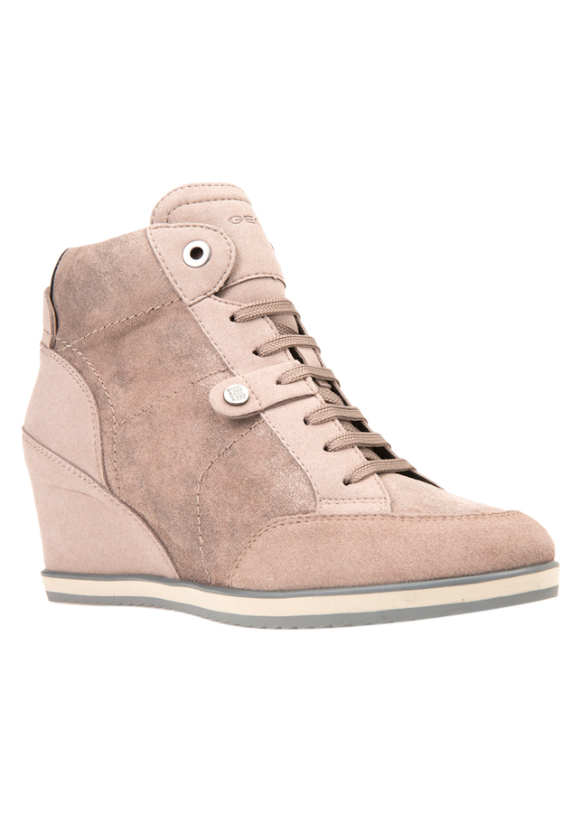 Giày Sneakers Nữ GEOX D Illusion A Shi.Goa Sue+Sue Taupe
