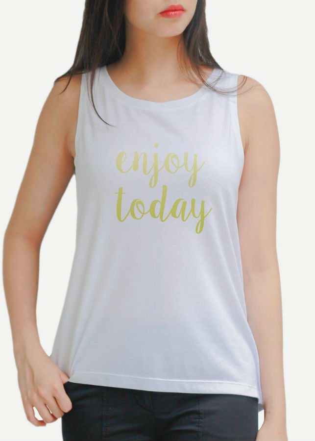1179318 , 7706967163989 , 62_7583968 , 195000 , Ao-Tanktop-Nu-Enjoy-Today-2-Trang-62_7583968 , tiki.vn , Áo Tanktop Nữ Enjoy Today 2 - Trắng Áo Tanktop Nữ Enjoy Today 2 - Trắng