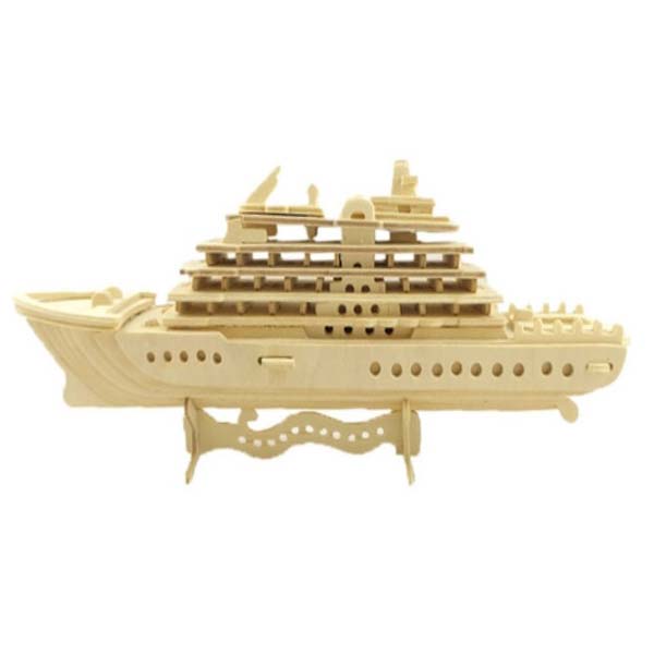 Mô hình lắp ghép 3D bằng gỗ Du thuyền Hoàng gia - Luxury Yatch