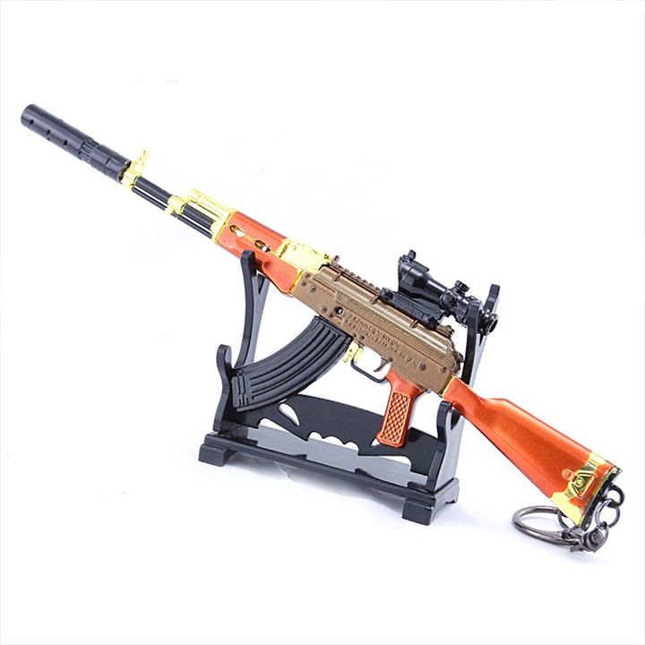 1815971 , 7981237368800 , 62_13352541 , 199000 , Moc-khoa-mo-hinh-Game-PUBG-AKM-Go-Ran-Vang-gia-do-mo-hinh-20cm-62_13352541 , tiki.vn , Móc khóa mô hình Game PUBG - AKM Gỗ Rắn Vàng + giá đỡ mô hình - 20cm Móc khóa mô hình Game PUBG - AKM Gỗ Rắn Vàng + giá đỡ mô hình - 20cm