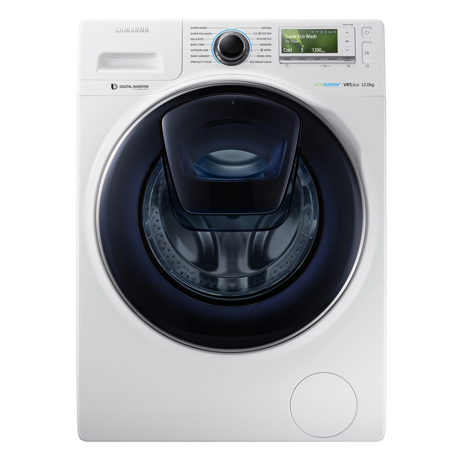 Máy Giặt Cửa Trước Inverter AddWash Samsung WW12K8412OX/SV (12.0kg)