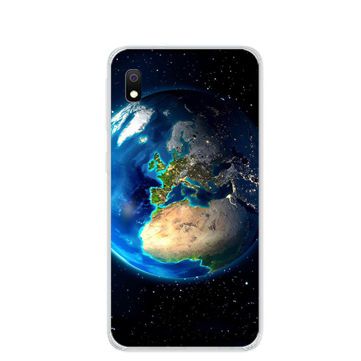 Ốp lưng dẻo cho điện thoại Samsung Galaxy A10 - 0246 EARTH - Hàng Chính Hãng