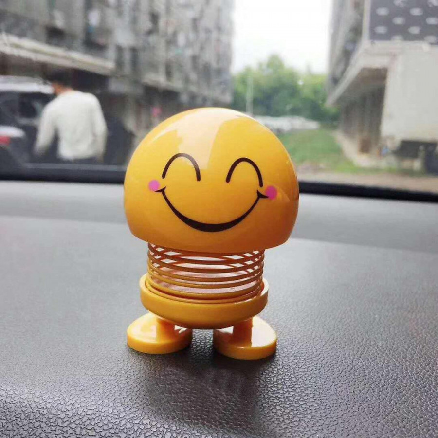 Thú nhún lò xo nhún nhảy vui nhộn - trang trí taplo xe hơi (ô tô)