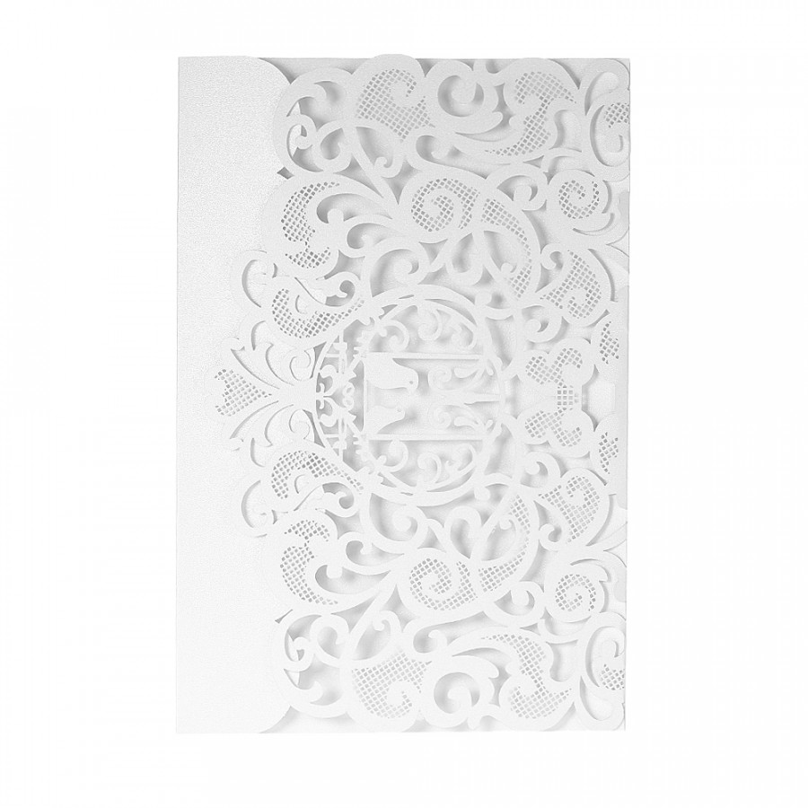 20pcs Set Wedding Invitation Card Cover Pearl Paper Laser Cut 20pcs Set Wedding Invitation Card Cover