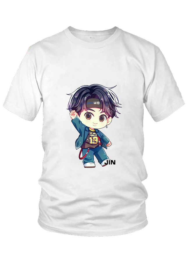 1956244 , 3625652682892 , 62_14294073 , 199000 , Ao-thun-nu-Jin-Chibi-nhom-nhac-BTS-M5-62_14294073 , tiki.vn , Áo thun nữ Jin Chibi nhóm nhạc BTS M5 Áo thun nữ Jin Chibi nhóm nhạc BTS M5