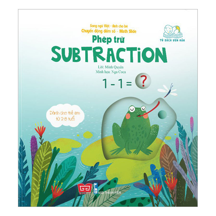 Sách Tương Tác - Chuyển Động Đếm Số - Math Slide - Phép Trừ - Subtraction