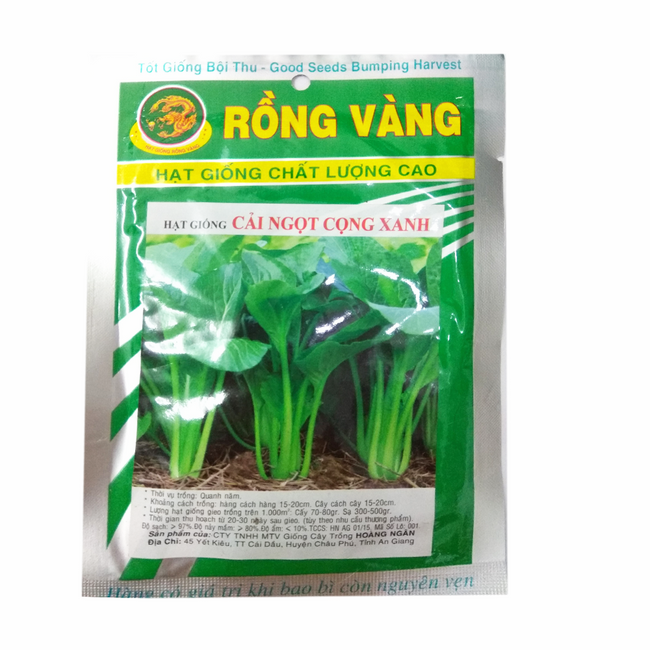 1124823 , 4832350159383 , 62_4318323 , 39600 , Hat-Giong-Cai-Ngot-Cong-Xanh-Rong-Vang-100g-62_4318323 , tiki.vn , Hạt Giống Cải Ngọt Cọng Xanh Rồng Vàng (100g) Hạt Giống Cải Ngọt Cọng Xanh Rồng Vàng (100g)