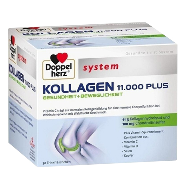 Collagen Thủy Phân Doppelherz Kollagen 11.000 Plus