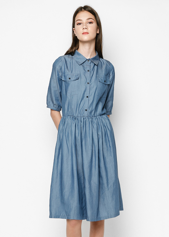 1196123 , 2573665047973 , 62_7638049 , 415000 , Dam-Nu-Denim-Mint-Basic-62_7638049 , tiki.vn , Đầm Nữ Denim Mint Basic Đầm Nữ Denim Mint Basic