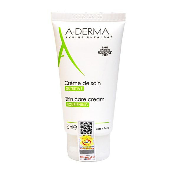 Kem dưỡng ẩm cho da kích ứng Skincare Cream A-Derma 50ml