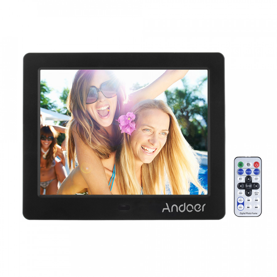 2364398 , 4016755184397 , 62_15454946 , 1152000 , Andoer-8-HD-Wide-Screen-High-Resolution-Digital-Photo-Picture-Frame-Alarm-Clock-MP3-MP4-Movie-Player-with-Remote-62_15454946 , tiki.vn , Andoer 8" HD Wide Screen High Resolution Digital Photo Picture Andoer 8" HD Wide Screen High Resolution Digital Photo Picture Frame Alarm Clock MP3 MP4 Movie Player with Remote