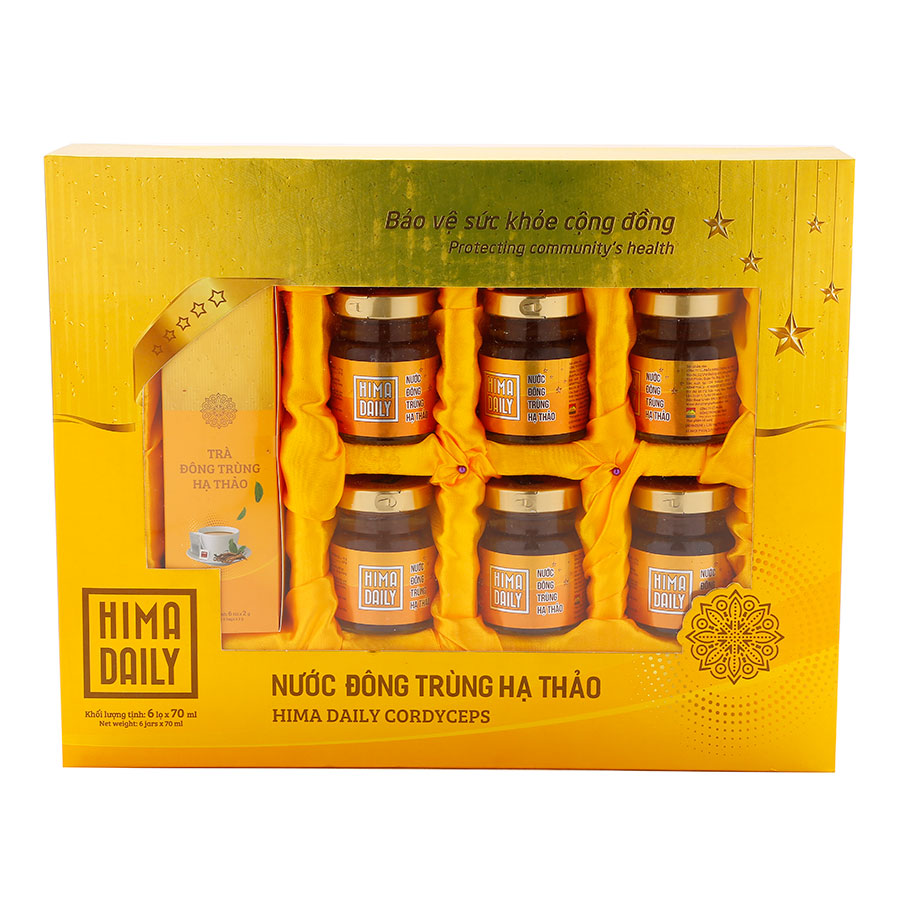 1376911 , 7282259922880 , 62_6650473 , 240000 , Dong-Trung-Ha-Thao-To-Yen-Hima-Daily-6-Lo-x-70ml-Tang-Tra-Dong-Trung-Ha-Thao-Trong-Hop-62_6650473 , tiki.vn , Đông Trùng Hạ Thảo Tổ Yến Hima Daily (6 Lọ x 70ml) - Tặng Trà Đông Trùng Hạ Thảo Trong Hộp Đông Trùng Hạ Thảo Tổ Yến Hima Daily (6 Lọ x 70ml) - Tặng Trà Đông Trùng Hạ Thảo Trong Hộp