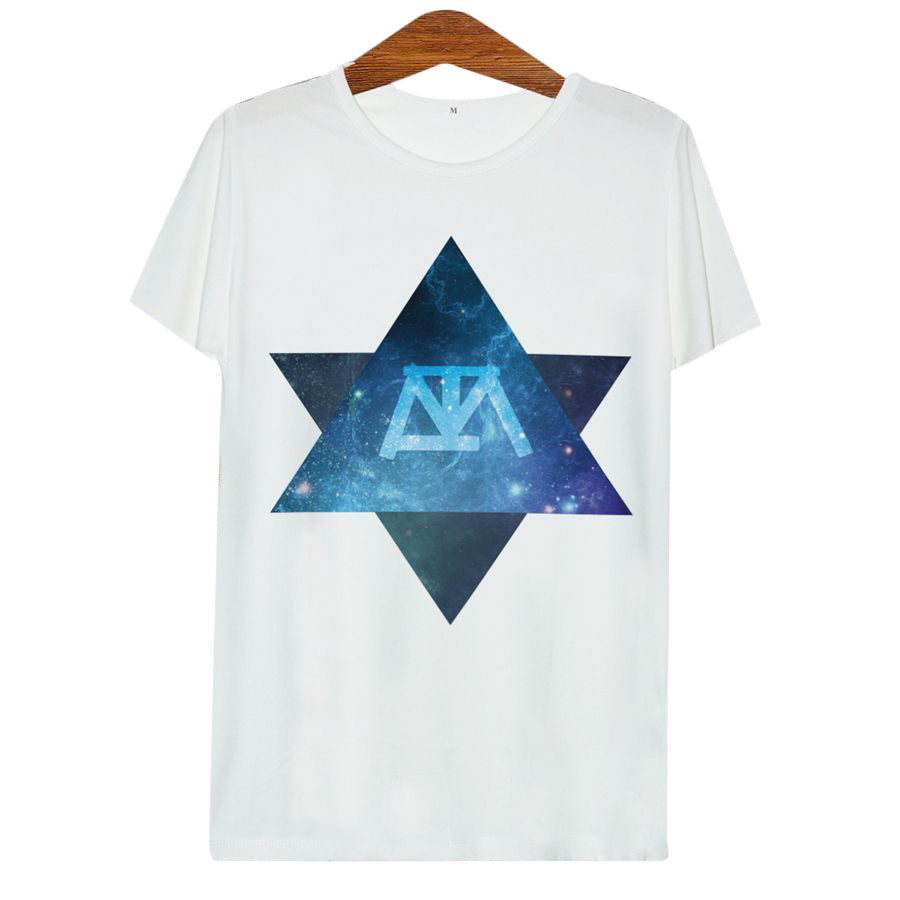 Áo Thun Unisex In Hình Logo Alan Walker Nền Galax Atvk009