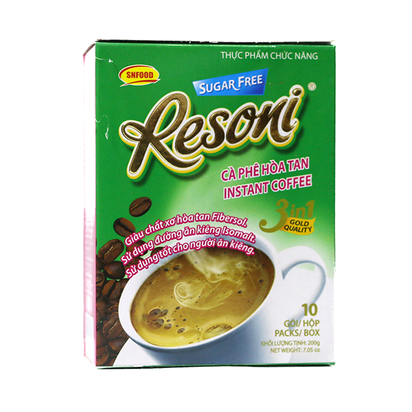 Cafe Resoni - Thực phẩm chức năng dành cho người tiểu đường, ăn kiêng