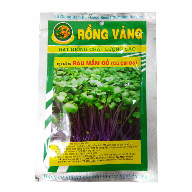 1124850 , 4521074486744 , 62_4318353 , 54000 , Hat-Giong-Rau-Mam-Cu-Cai-Do-Rong-Vang-100g-62_4318353 , tiki.vn , Hạt Giống Rau Mầm Củ Cải Đỏ Rồng Vàng (100g) Hạt Giống Rau Mầm Củ Cải Đỏ Rồng Vàng (100g)