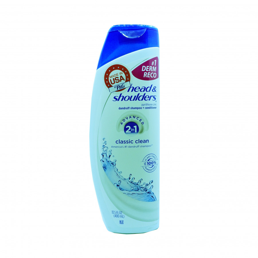 1171052 , 3436159655629 , 62_4723007 , 247500 , Dau-goi-Head-Shoulders-Classic-Clean-2in1-400ml-Nhap-Khau-My-62_4723007 , tiki.vn , Dầu gội Head Shoulders Classic Clean 2in1 400ml - Nhập Khẩu Mỹ Dầu gội Head Shoulders Classic Clean 2in1 400ml - Nhập Khẩu Mỹ