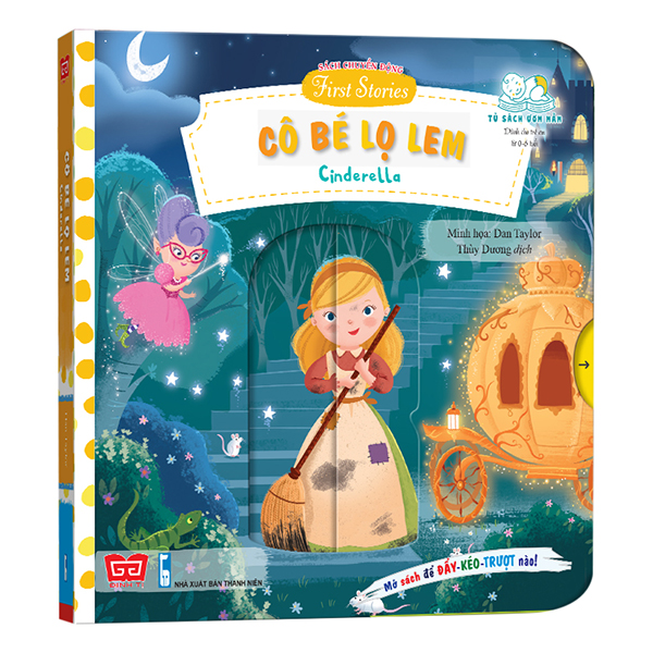Sách Tương Tác - Sách Chuyển Động - First Stories – Cinderella - Cô Bé Lọ Lem