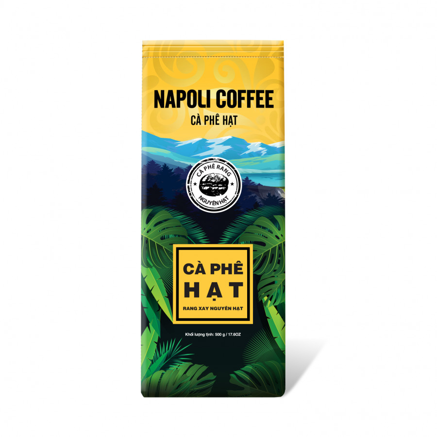 1386521 , 9818044937807 , 62_6836681 , 120400 , Ca-phe-dang-hat-Napoli-500g-62_6836681 , tiki.vn , Cà phê dạng hạt Napoli (500g) Cà phê dạng hạt Napoli (500g)