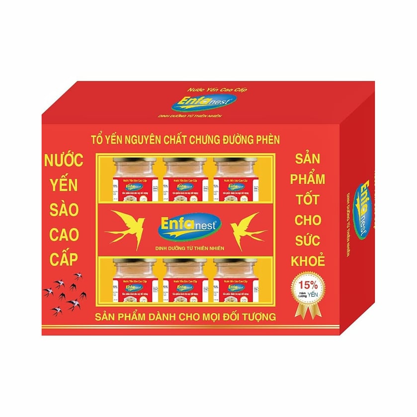 15703334 , 5464913496704 , 62_27925331 , 230000 , Hop-6-lo-nuoc-yen-sao-chung-duong-phen-Enfanest-70ml-lo-62_27925331 , tiki.vn , Hộp 6 lọ nước yến sào chưng đường phèn Enfanest ( 70ml/ lọ) Hộp 6 lọ nước yến sào chưng đường phèn Enfanest ( 70ml/ lọ)