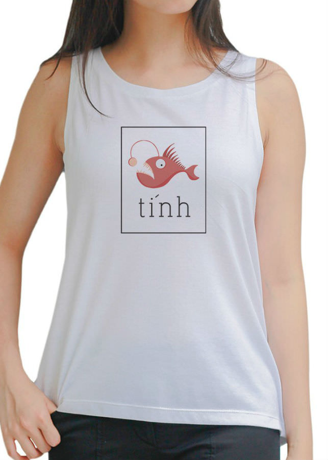 1179284 , 7432331091632 , 62_7583751 , 195000 , Ao-Tanktop-Nu-Fish-1-Trang-62_7583751 , tiki.vn , Áo Tanktop Nữ Fish 1 - Trắng Áo Tanktop Nữ Fish 1 - Trắng