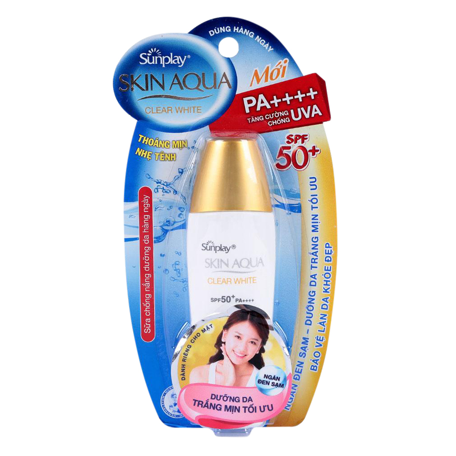 1100232 , 6878870416139 , 62_4051933 , 98000 , Sua-Chong-Nang-Sunplay-Skin-Aqua-Clear-White-SPF50-Tuyp-25g-62_4051933 , tiki.vn , Sữa Chống Nắng Sunplay Skin Aqua Clear White SPF50 (Tuýp 25g) Sữa Chống Nắng Sunplay Skin Aqua Clear White SPF50 (Tuýp 25g)