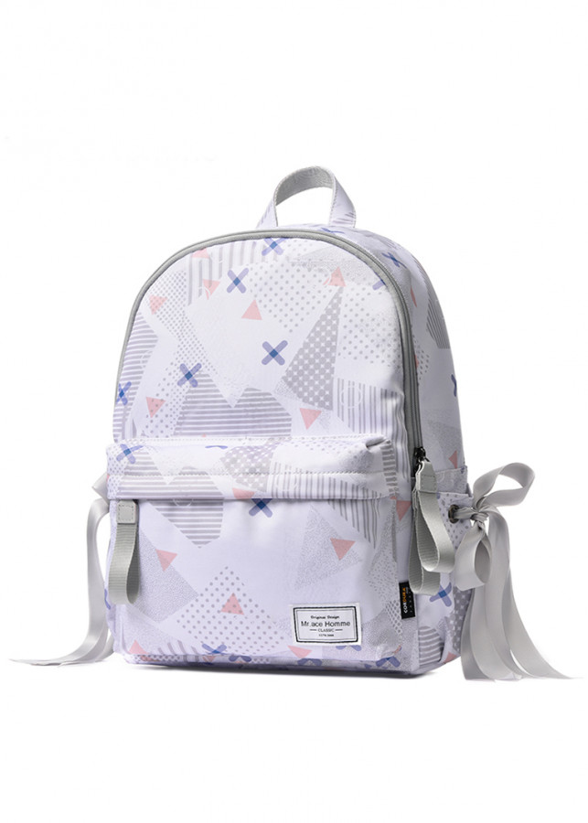 1477260 , 5150221655130 , 62_15134930 , 810000 , Balo-Nu-Casual-Co-No-14inch-Mr.ace-Homme-MR18D1430B01--Xam-trang-hoa-tiet-liti-62_15134930 , tiki.vn , Balo Nữ Casual Có Nơ 14inch Mr.ace Homme MR18D1430B01 / Xám trắng họa tiết liti Balo Nữ Casual Có Nơ 14inch Mr.ace Homme MR18D1430B01 / Xám trắng họa tiết liti