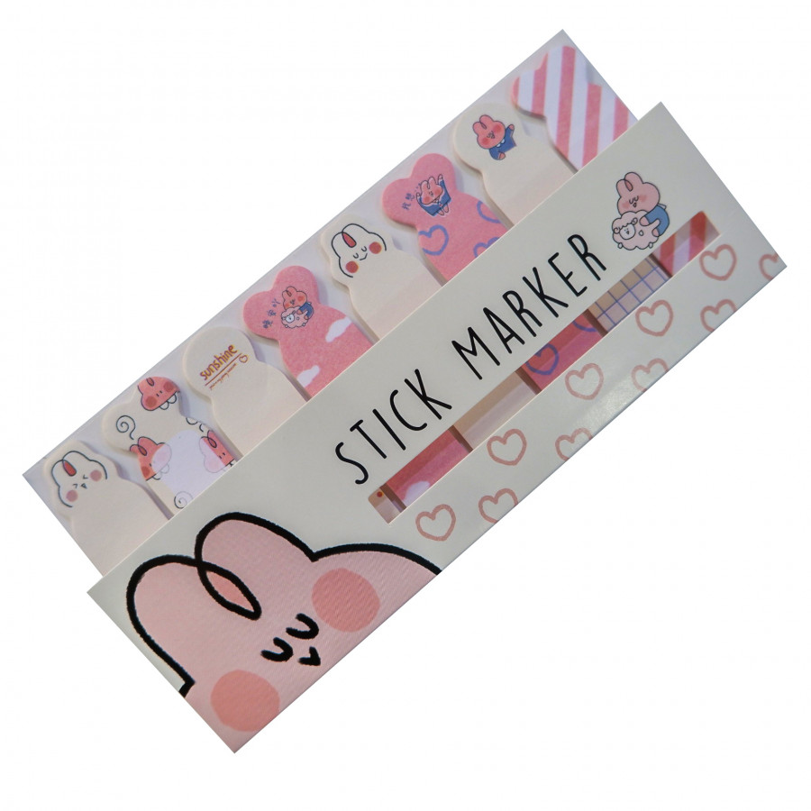 2299442 , 6204110715760 , 62_14788719 , 42000 , Giay-Note-Hinh-Tho-Sunshine-Stick-Marker-62_14788719 , tiki.vn , Giấy Note Hình Thỏ (Sunshine Stick Marker) Giấy Note Hình Thỏ (Sunshine Stick Marker)