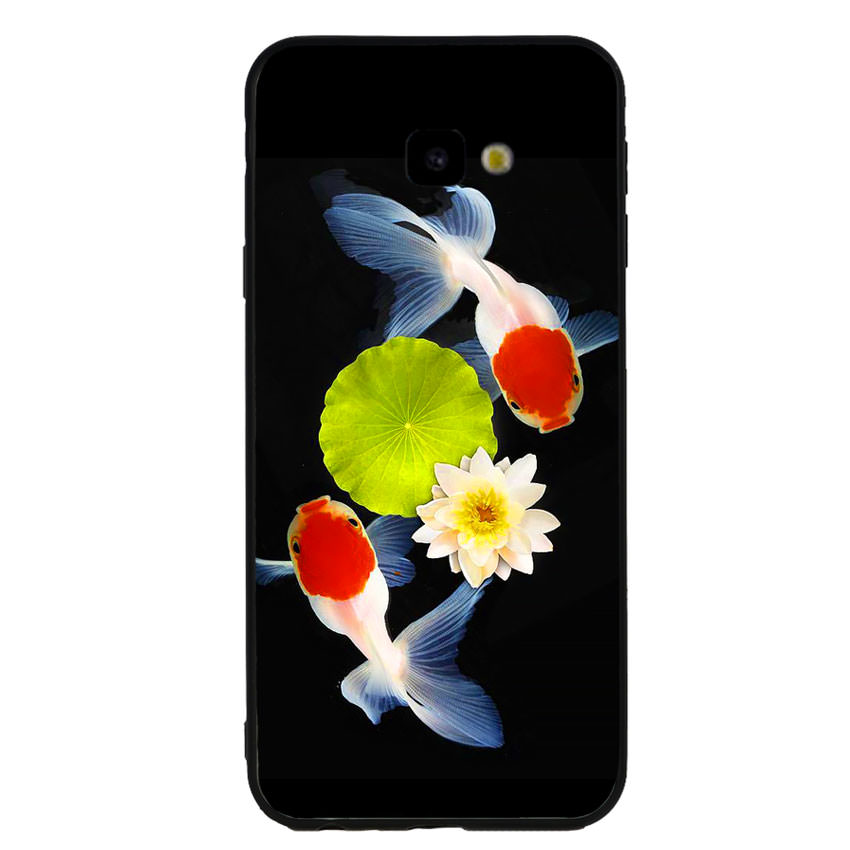 Ốp lưng viền TPU cho điện thoại Samsung Galaxy J4 Plus - Cá Koi 04