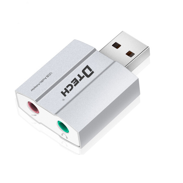 USB Sound Dtech DT-6006 - Hàng chính hãng