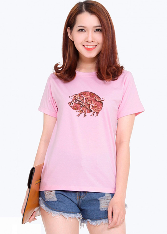 1325672 , 9182105620954 , 62_8005806 , 135000 , Ao-Thun-Nu-In-Hinh-Heo-U-Ao-Hanh-Phuc-62_8005806 , tiki.vn , Áo Thun Nữ In Hình Heo Ú - Áo Hạnh Phúc Áo Thun Nữ In Hình Heo Ú - Áo Hạnh Phúc