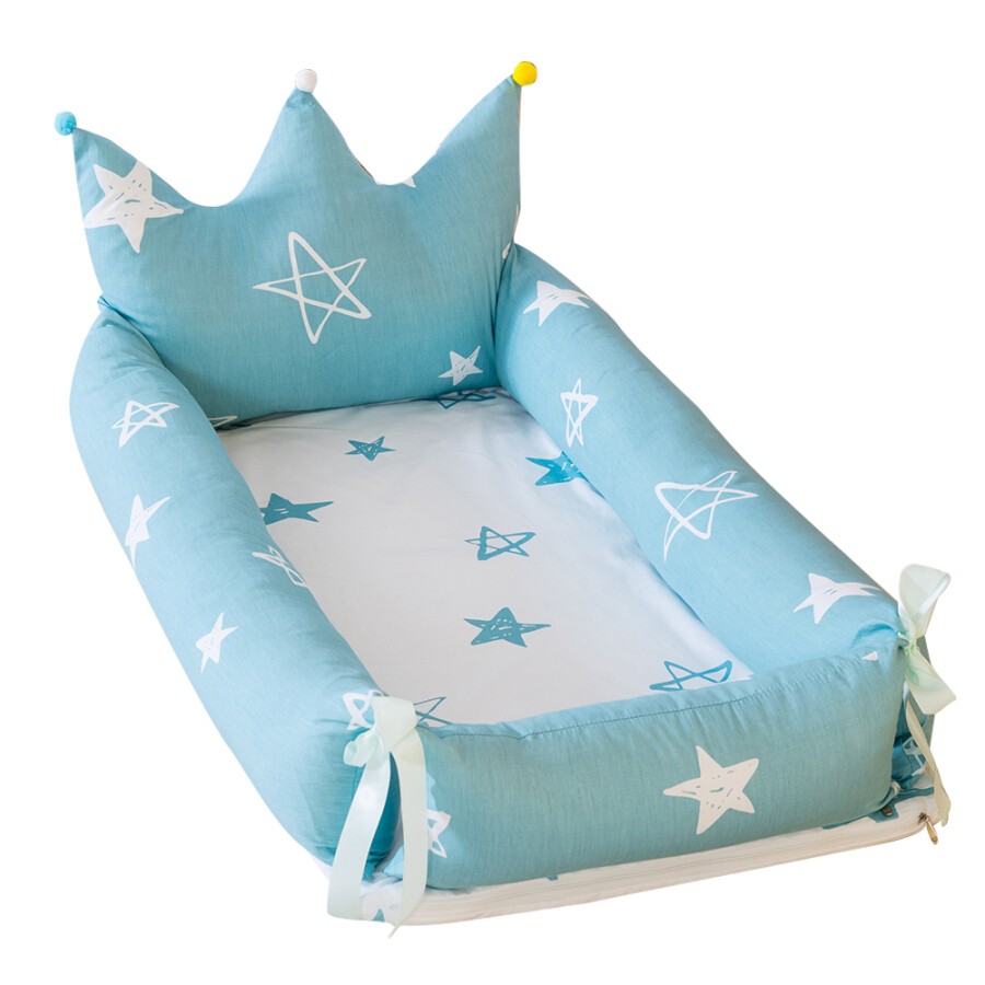 16512161 , 9887355939978 , 62_25519631 , 1504000 , Crown-Baby-Crib-for-Bed-Portable-All-in-one-Infant-Co-Sleeping-Bassinet-Cradles-Lounger-Newborn-Nest-100Phan-Tram-Cotton-Super-Soft-Breath-62_25519631 , tiki.vn , Crown Baby Crib for Bed Portable All Crown Baby Crib for Bed Portable All in one Infant Co-Sleeping Bassinet Cradles Lounger Newborn Nest 100% Cotton Super Soft Breath