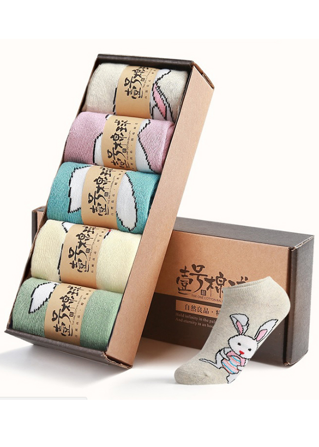 797718 , 5945150388828 , 62_13331718 , 180000 , Bo-5-doi-vo-nu-cotton-hinh-tho-co-thap-5-mau-006A-62_13331718 , tiki.vn , Bộ 5 đôi vớ nữ cotton hình thỏ cổ thấp (5 màu) - 006A Bộ 5 đôi vớ nữ cotton hình thỏ cổ thấp (5 màu) - 006A