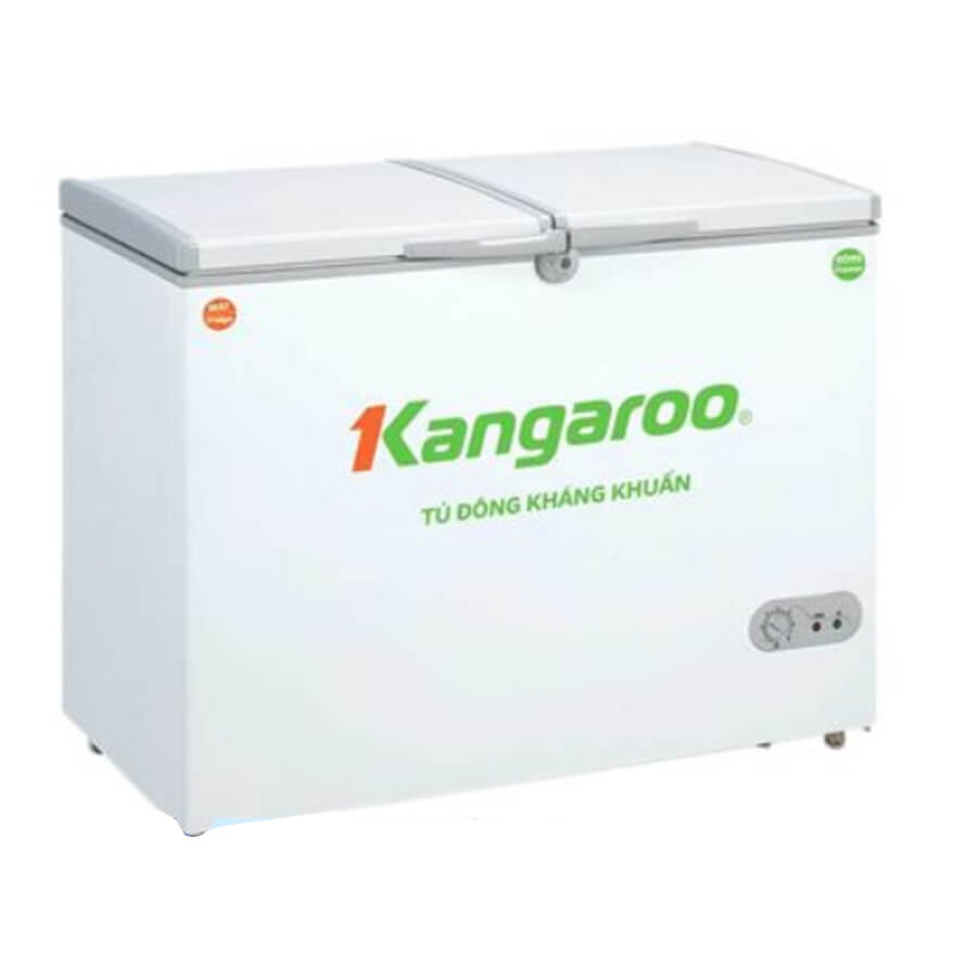 Tủ đông kháng khuẩn Kangaroo 296L 2 ngăn, 2 cánh KG296C2