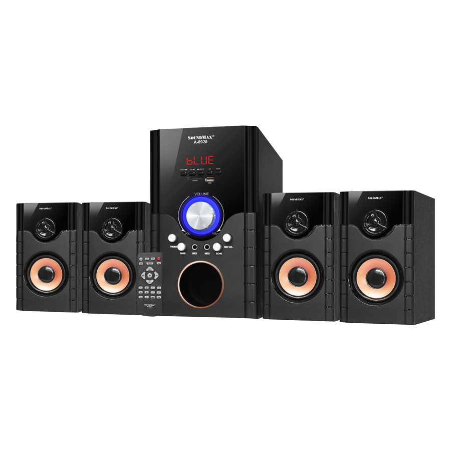 Loa Vi Tính Soundmax A-8920/4.1 Tích Hợp Bluetooth 4.0 (70W) - Hàng Chính Hãng
