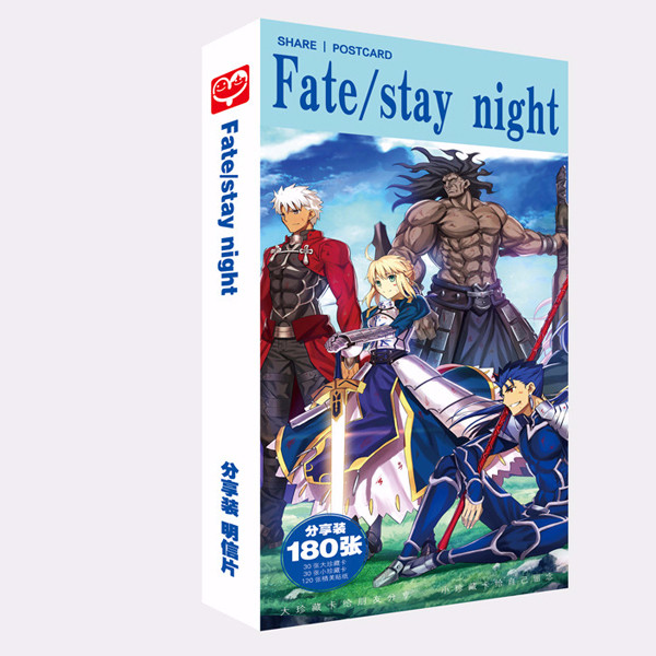 Hộp ảnh Postcard fate stay night 180 ảnh ver 1 thiết kế độc đáo
