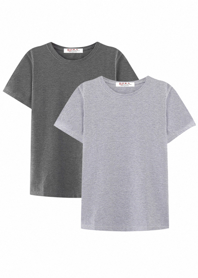 1131552 , 8710208067935 , 62_7190709 , 240000 , Combo-2-Ao-thun-nam-100Phan-Tram-cotton-cao-cap-Xam-dam-xam-nhat-CB04-62_7190709 , tiki.vn , Combo 2 Áo thun nam 100% cotton cao cấp (Xám đậm, xám nhạt) - CB04 Combo 2 Áo thun nam 100% cotton cao cấp (Xám đậm, xám nhạt) - CB04