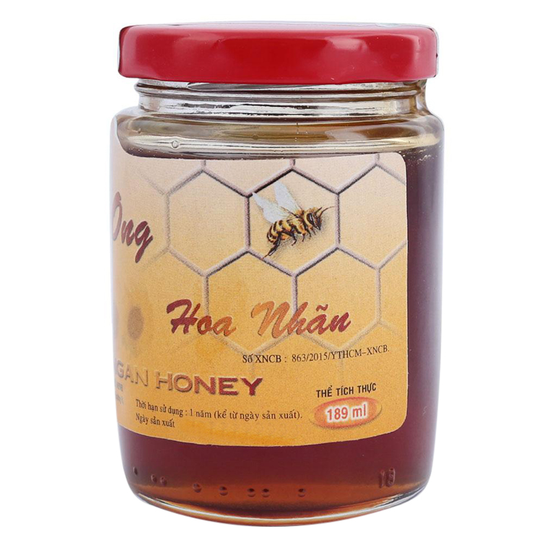 Mật Ong Hoa Nhãn Bee Honey Hộp (189ml)