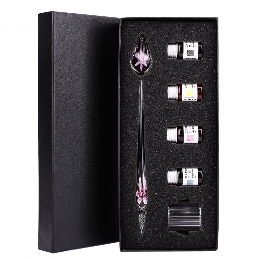 1285957 , 4456446328295 , 62_13171332 , 390000 , Glass-Dip-Pen-Crystal-Signature-Pen-Novelty-Embedded-Flowers-4-x-7ml-Ink-Art-Supplies-Handmade-62_13171332 , tiki.vn , Glass Dip Pen Crystal Signature Pen Novelty Embedded Flowers 4 x 7ml Ink Art Suppl Glass Dip Pen Crystal Signature Pen Novelty Embedded Flowers 4 x 7ml Ink Art Supplies Handmade