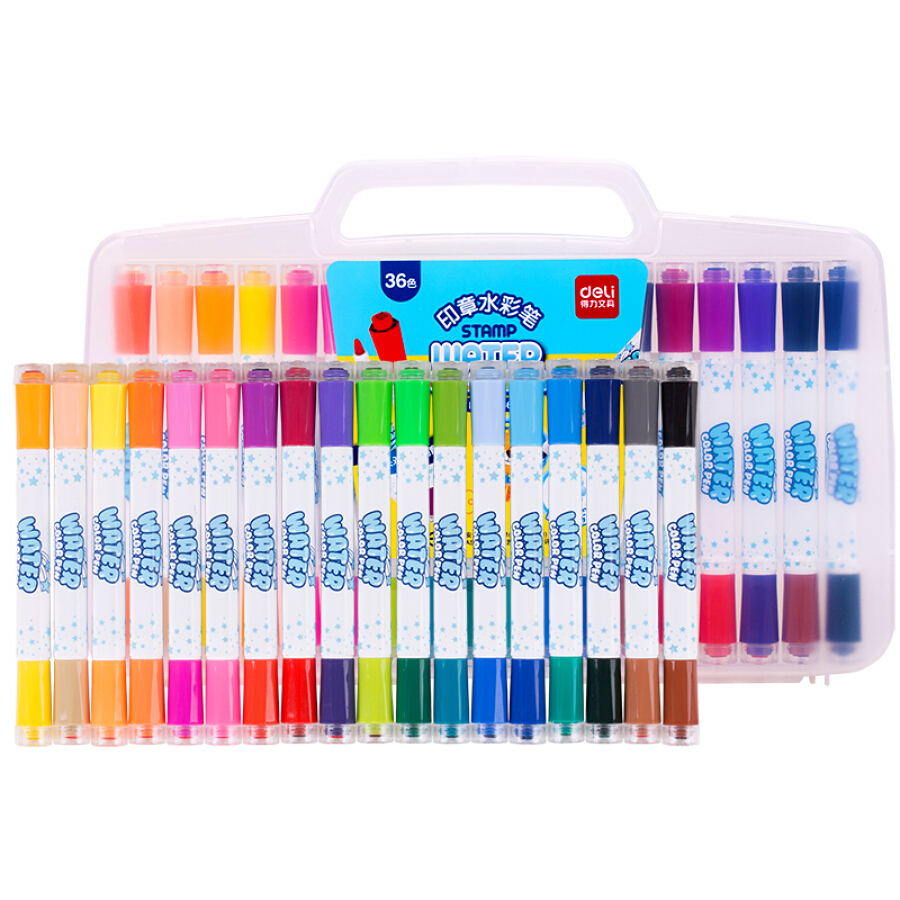 878321 , 9280061042961 , 62_4130891 , 111000 , Deli-70666-can-be-washed-36-color-double-headed-double-seal-watercolor-pen-box-box-color-random-62_4130891 , tiki.vn , (Deli) 70666 can be washed 36-color double-headed double seal watercolor pen box box (Deli) 70666 can be washed 36-color double-headed double seal watercolor pen box box color random