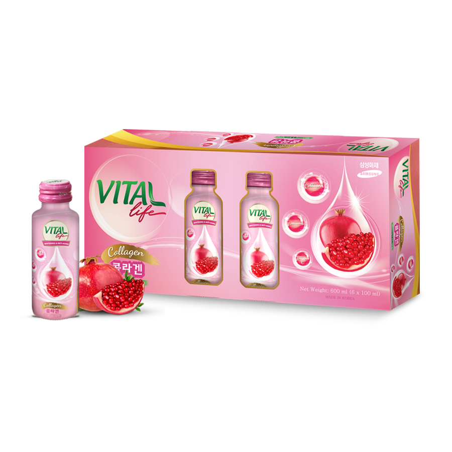 7451599 , 3480211247987 , 62_15641428 , 330000 , Hop-6-Chai-Nuoc-Uong-Collagen-Dep-Da-Han-Quoc-Vital-Life-Chiet-Xuat-Luu-62_15641428 , tiki.vn , Hộp 6 Chai Nước Uống Collagen Đẹp Da Hàn Quốc Vital Life - Chiết Xuất Lựu Hộp 6 Chai Nước Uống Collagen Đẹp Da Hàn Quốc Vital Life - Chiết Xuất Lựu
