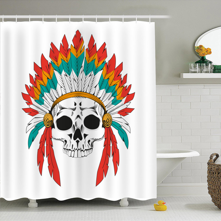 1961697 , 3253351629322 , 62_14571780 , 347000 , Simulation-3D-Ethnic-Style-Character-Leaves-Waterproof-Shower-Curtain-Drapes-of-Bathroom-Toilet-with-Hooks-62_14571780 , tiki.vn , Simulation 3D Ethnic Style Character Leaves Waterproof Shower Curtain Simulation 3D Ethnic Style Character Leaves Waterproof Shower Curtain Drapes of Bathroom Toilet with Hooks