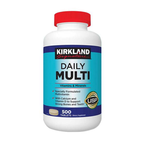 Thưc phẩm bổ sung Vitamins Tổng hợp Kirkland Daily Multi Vitamins (500 Viên) - Nhập khẩu Mỹ - 9580749 , 3684846302169 , 62_16362404 , 600000 , Thuc-pham-bo-sung-Vitamins-Tong-hop-Kirkland-Daily-Multi-Vitamins-500-Vien-Nhap-khau-My-62_16362404 , tiki.vn , Thưc phẩm bổ sung Vitamins Tổng hợp Kirkland Daily Multi Vitamins (500 Viên) - Nhập khẩu 