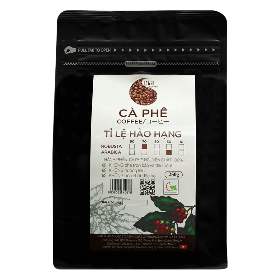 879439 , 5103579817071 , 62_1385325 , 205000 , Ca-Phe-Hat-Nguyen-Chat-Ti-Le-Hao-Hang-70Phan-Tram-Robusta-Va-30Phan-Tram-Arabica-Light-Coffee-7R3AHH250-250g--Goi-62_1385325 , tiki.vn , Cà Phê Hạt Nguyên Chất Tỉ Lệ Hảo Hạng 70% Robusta Và 30% Arabica L Cà Phê Hạt Nguyên Chất Tỉ Lệ Hảo Hạng 70% Robusta Và 30% Arabica Light Coffee 7R3AHH250 (250g / Gói)