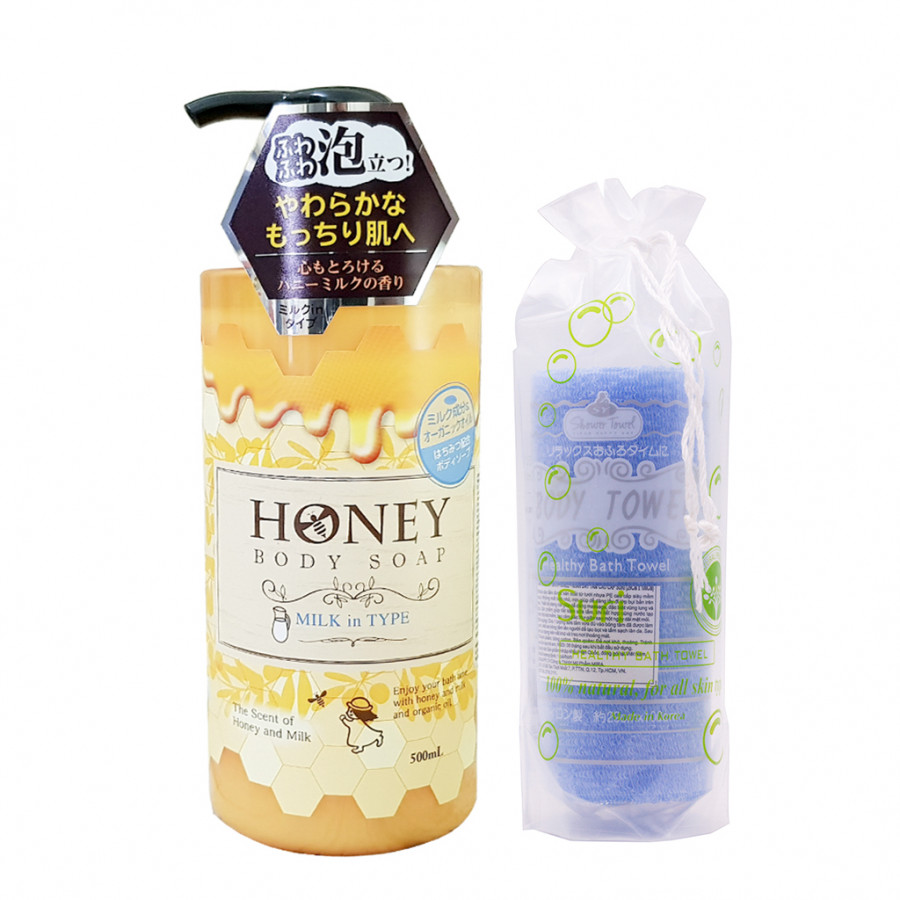1887202 , 4094597014232 , 62_14457876 , 850000 , Sua-tam-trang-toan-than-Nhat-Ban-tinh-chat-mat-ong-Honey-Milk-in-Type-dang-chai-500ml-Tang-ngay-Khan-tam-luoi-PE...-62_14457876 , tiki.vn , Sữa tắm trắng toàn thân Nhật Bản tinh chất mật ong Honey Milk Sữa tắm trắng toàn thân Nhật Bản tinh chất mật ong Honey Milk in Type dạng chai (500ml) + Tặng ngay Khăn tắm lưới PE...
