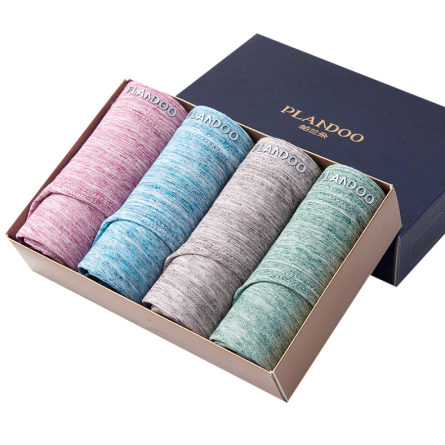 766139 , 7613376752881 , 62_8808503 , 243000 , Quan-Lot-Nam-Cotton-Lung-Thap-PlandOO-Hop-4-cai-62_8808503 , tiki.vn , Quần Lót Nam Cotton Lưng Thấp PlandOO (Hộp 4 cái) Quần Lót Nam Cotton Lưng Thấp PlandOO (Hộp 4 cái)