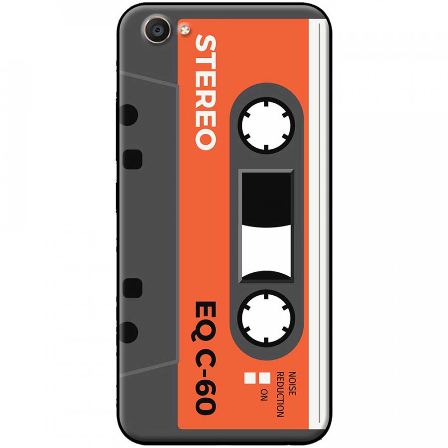 Ốp lưng dành cho Vivo Y69 mẫu Cassette xám cam